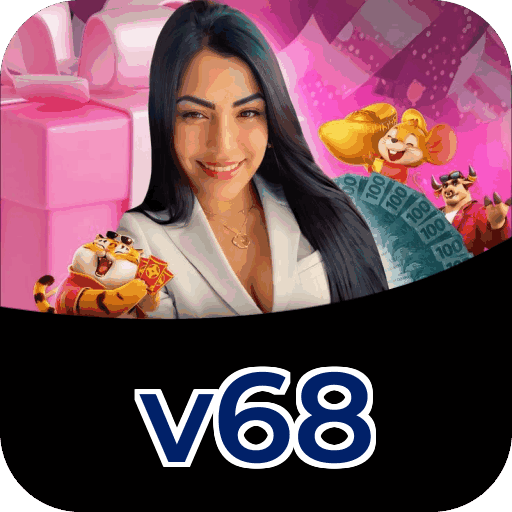 Catálogo slots v68 mostrando top jogos Gates Olympus Sweet Bonanza Fortune Tiger Big Bass volatilidade RTP